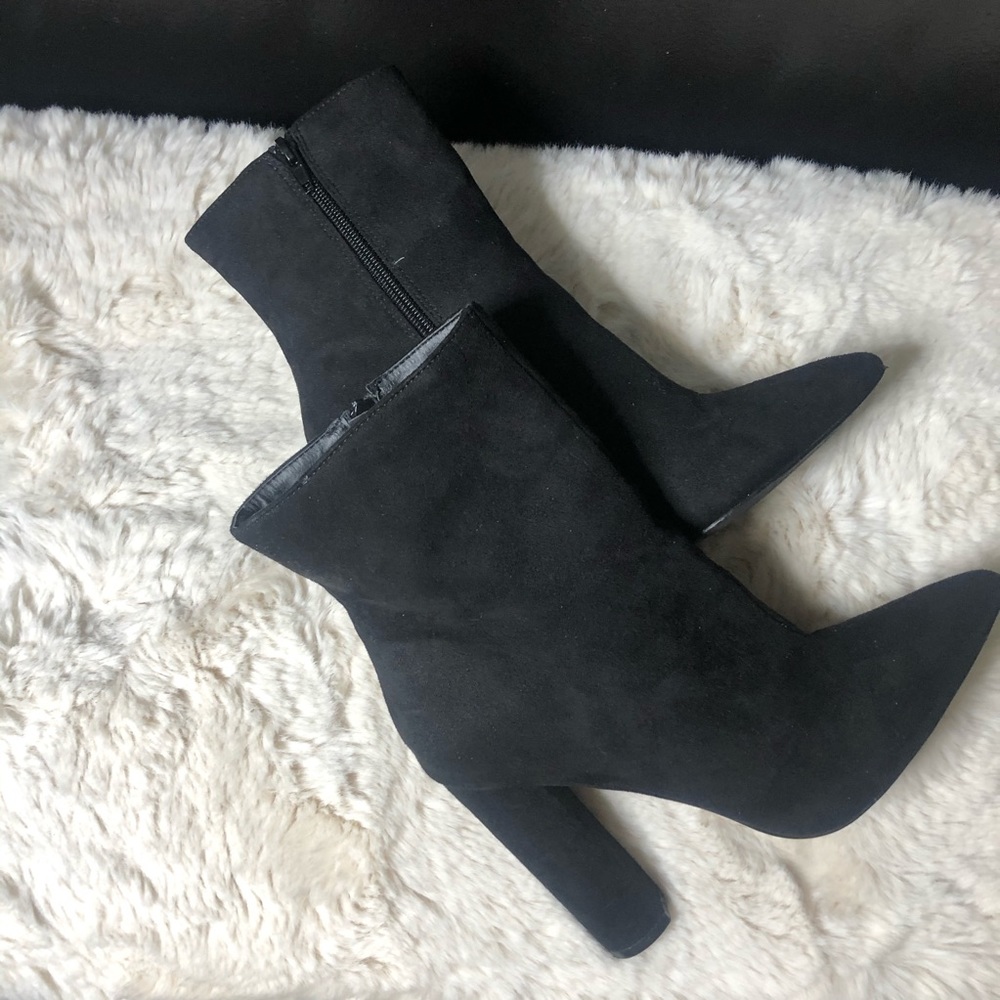 Black Comfy  Booties
